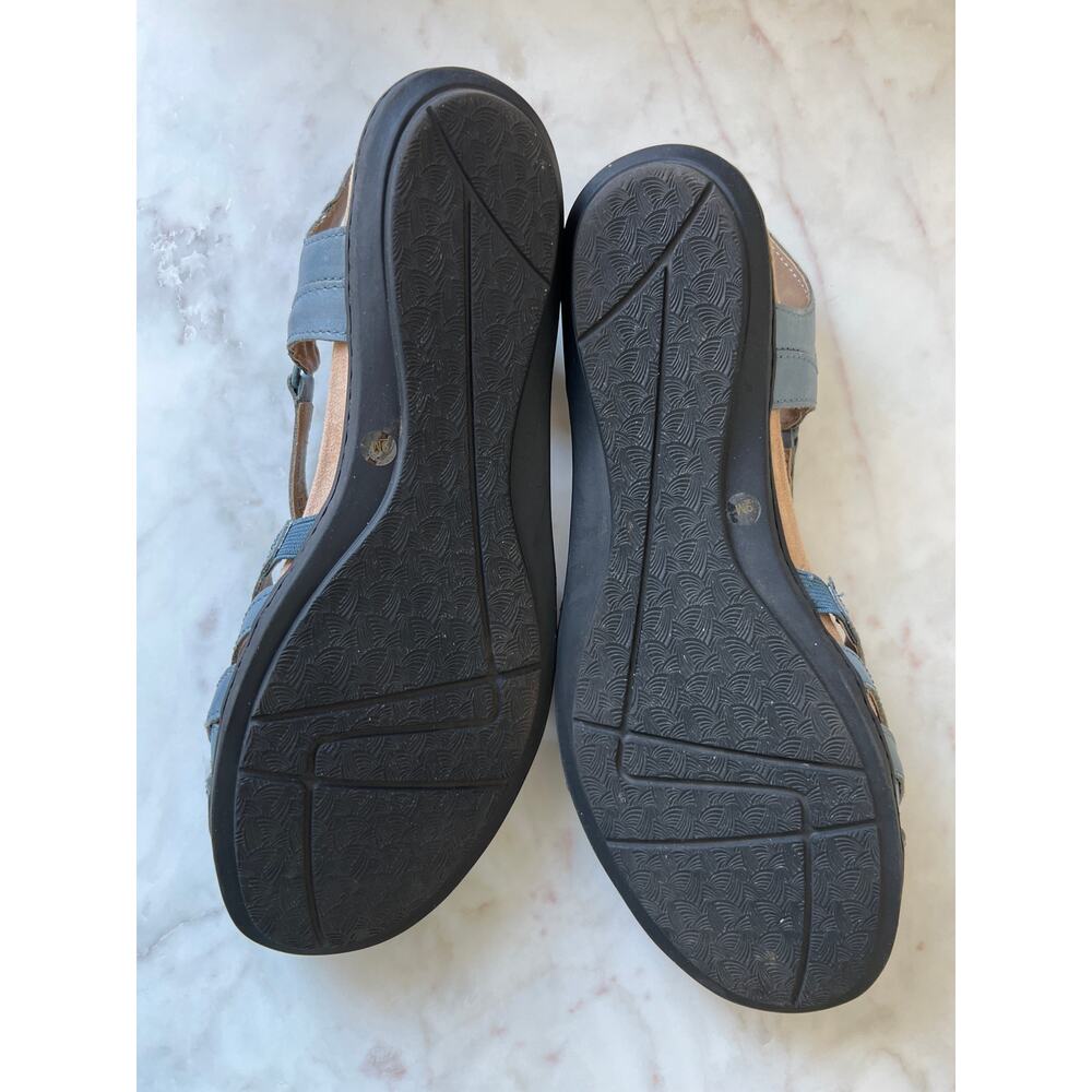 Earth Origins, Belle Brielle Sandal Women's Sz 9 Footwear Shoes Lightweight Blue - Picture 2 of 12